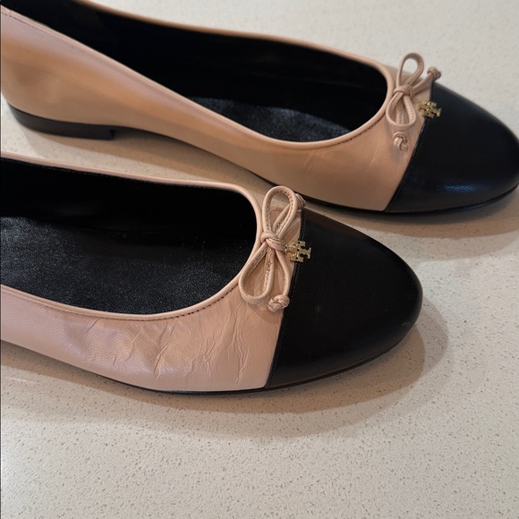 Tory Burch Women’s Cap-Toe Ballet Flats Size 11 - Picture 6 of 16